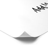 ハート型のフォトコラージュを作成する ポスター (角)