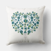 ハート型のラブシンボル クッション (裏面)