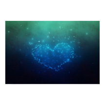 ハート型の夜星