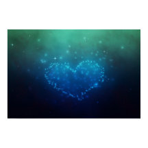 ハート型の夜星