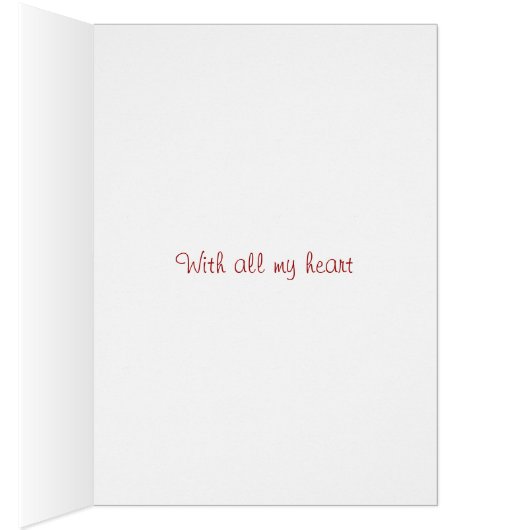 ハート型の炎レッドキャンドルアートバレンタインデー (内側 (右))