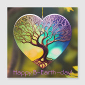 ハート型の生命の木オーナメント (正面)