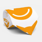 ハート型の目絵文字 ネクタイ (ロール)