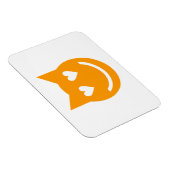 ハート型の目絵文字 マグネット (右側)