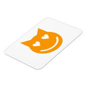 ハート型の目絵文字 マグネット (左側)