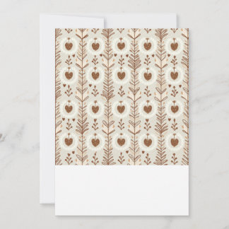 ハート型の結婚式招待状カード 招待状