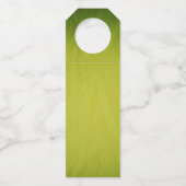 ハート型の芝花バタフライ ボトルネックタグ (裏面)