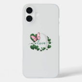 ハート型の葉のブーケ Case-Mate iPhoneケース (裏面)