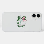 ハート型の葉のブーケ Case-Mate iPhoneケース (裏面 (横))