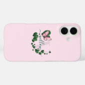 ハート型の葉のブーケ Case-Mate iPhoneケース (裏面 (横))