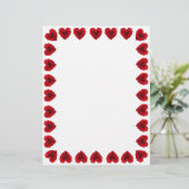 ハート型の赤いバラ (スタンド正面)