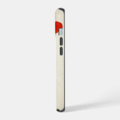 ハート型の風船 iPhone 15ケース (左側面)