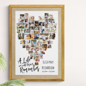 ハート型の51写真追悼式 ポスター