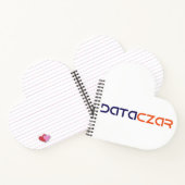 ハート型らせん綴じノート ノートブック (内部)