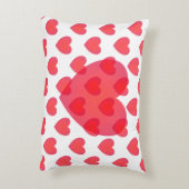 ハート型アクセント枕 アクセントクッション (裏面(縦))