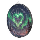 ハート型オーロラボレア ダーツボード (正面右)