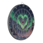 ハート型オーロラボレア ダーツボード (正面左)