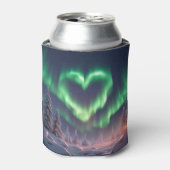 ハート型オーロラボレア 缶クーラー (缶正面)