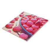 ハート型キャンディスセラミックタイル タイル (側面)