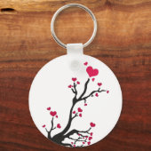 ハート型キーチェーン キーホルダー (正面)
