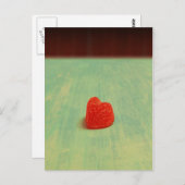 ハート型グミドロップ ポストカード (正面/裏面)