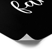 ハート型コラージュの幸せはこんな家族 ポスター (角)