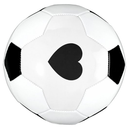 ハート型サッカーボール - ギフトやプレーに最適 サッカーボール (回転)