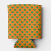ハート型シャムロックグリーンon Orange St.Patrick's 缶クーラー (裏面)