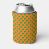 ハート型シャムロックグリーンon Orange St.Patrick's 缶クーラー (缶裏面)