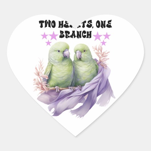 ハート型シール ハートシール (正面)