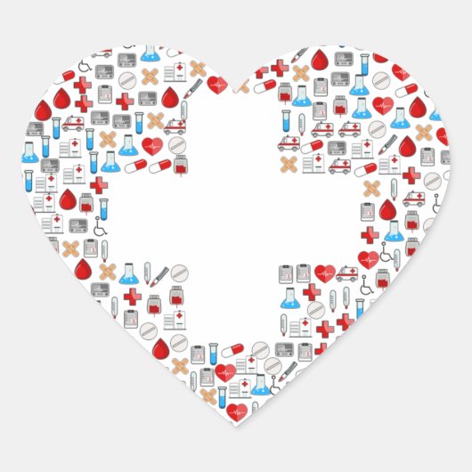 ハート型スタンプ先発応答者 ハートシール (正面)