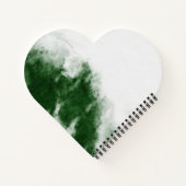 ハート型スパイラルノートブック ノートブック (裏面)