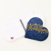 ハート型スパイラルノートブック ノートブック (内部)