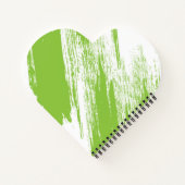 ハート型スパイラルノートブック ノートブック (裏面)