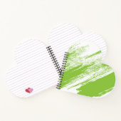 ハート型スパイラルノートブック ノートブック (内部)