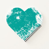 ハート型スパイラルノートブック ノートブック (裏面)