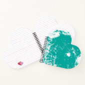 ハート型スパイラルノートブック ノートブック (内部)