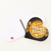 ハート型スパイラルノートブック ノートブック (内部)