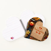 ハート型スパイラルノートブック ノートブック (内部)