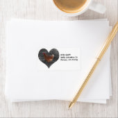 ハート型チキン ラベル (インサイチュ)