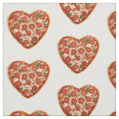 ハート型ピザ生地 ファブリック (見本)