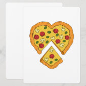 ハート型ピザ (正面/裏面)