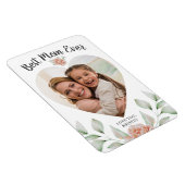 ハート型フォトスクリプト最高のママー・エバー マグネット (右側)