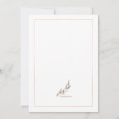 ハート型フォトセーブ・ザ・デート案内 案内状 (裏面)