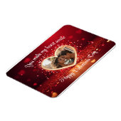 ハート型フォトフレーム マグネット (左側)