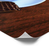 ハート型フォーム付きコーヒーカップ ポスター (角)