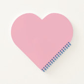 ハート型ラブスタンプ ノートブック (裏面)