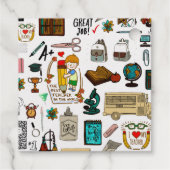 ハート型リンゴ |先生評価 フェイバータグ (裏面)