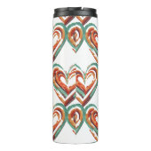 ハート型レトロ タンブラー (裏面)