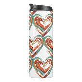 ハート型レトロ タンブラー (回転右)